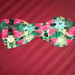 Victoria’s Secret PINK bandeau watermelon